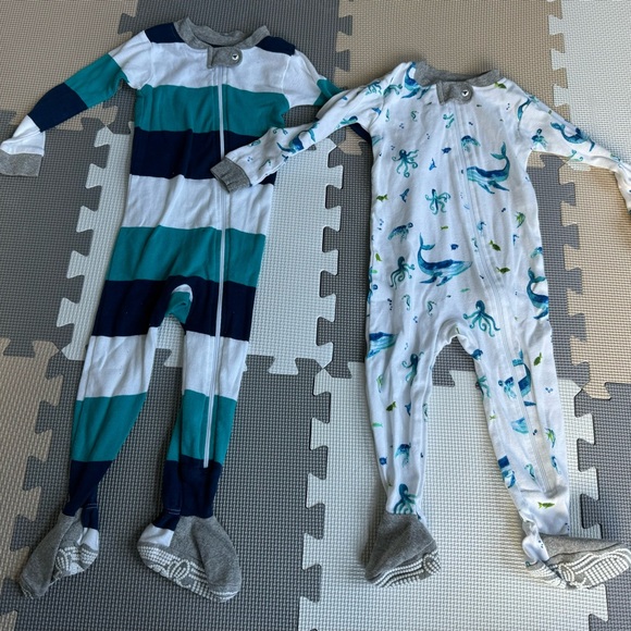Like New Burt’s Bees Pajama 2 pack Set - 12 Months - Picture 1 of 2
